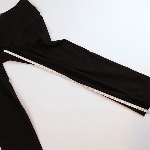 Banana Republic RYAN Straight Leg Pants Black - Size 6 - Picture 7 of 7